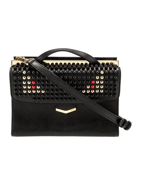 Fendi Studded Monster Demi Jours Shoulder Bag 